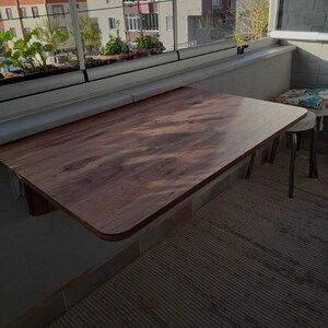 FlexiFold Wall-Mounted Murphy Folding Table – Space-Saving Desk or Shelf for Home & Office image 1