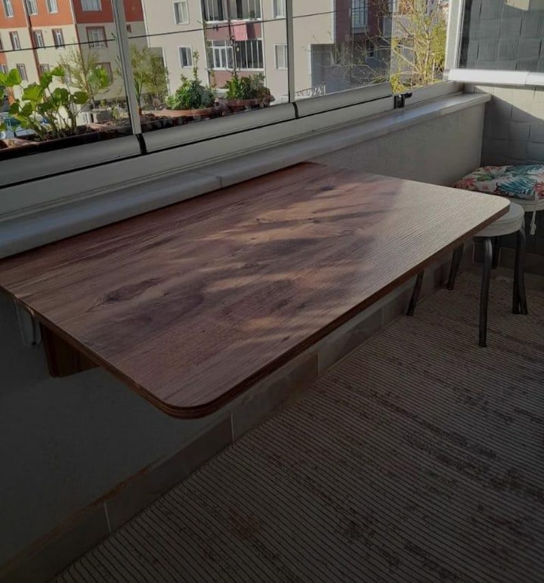 FlexiFold Wall-Mounted Murphy Folding Table – Space-Saving Desk or Shelf for Home & Office image 1