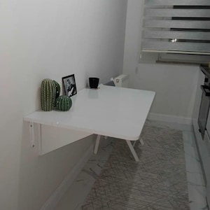 FlexiFold Wall-Mounted Murphy Folding Table – Space-Saving Desk or Shelf for Home & Office image 6