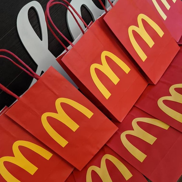 McDonald's Inspired Party Bags