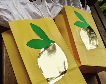 Lemon Party Bags