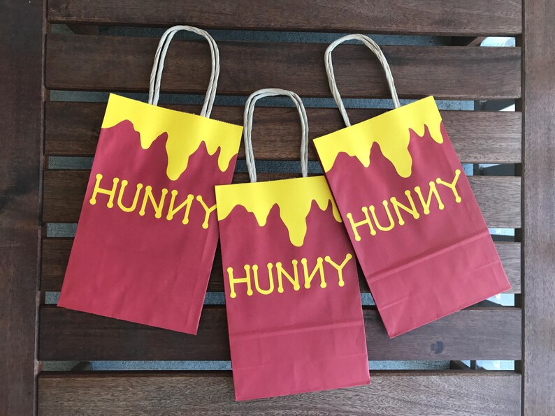 Winnie the Pooh Honey Pot Party Bags - Etsy