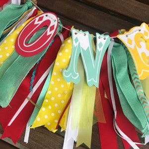 Carnival Theme Highchair Banner