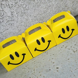 Happy Face Treat Boxes