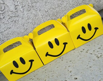 Happy Face Treat Boxes