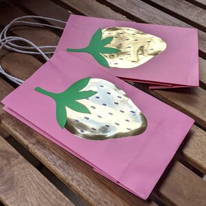 Strawberry Party Bags