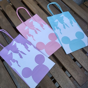 Pastel Disneyland Party Bags