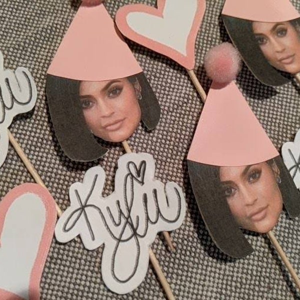 Kylie Cupcake Topper Set