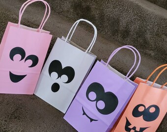 Pastel Halloween Party Bags