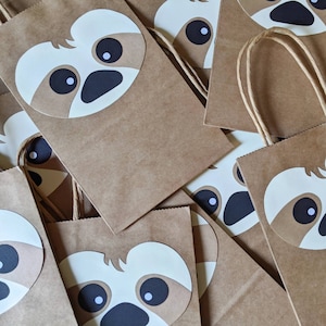 Sloth Party Bags