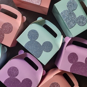 Pastel Disneyland Treat Boxes