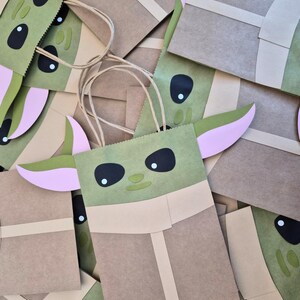 Torebki na przyjęcie Baby Yoda zdjęcie 2