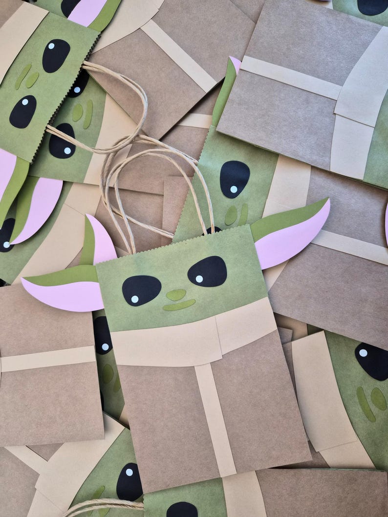 Torebki na przyjęcie Baby Yoda zdjęcie 2