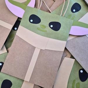 Torebki na przyjęcie Baby Yoda zdjęcie 1
