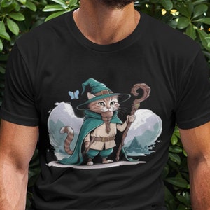 Gandalf cat shirt clearance