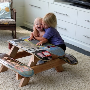 Children's Skateboard Picnic Table PDF image 4