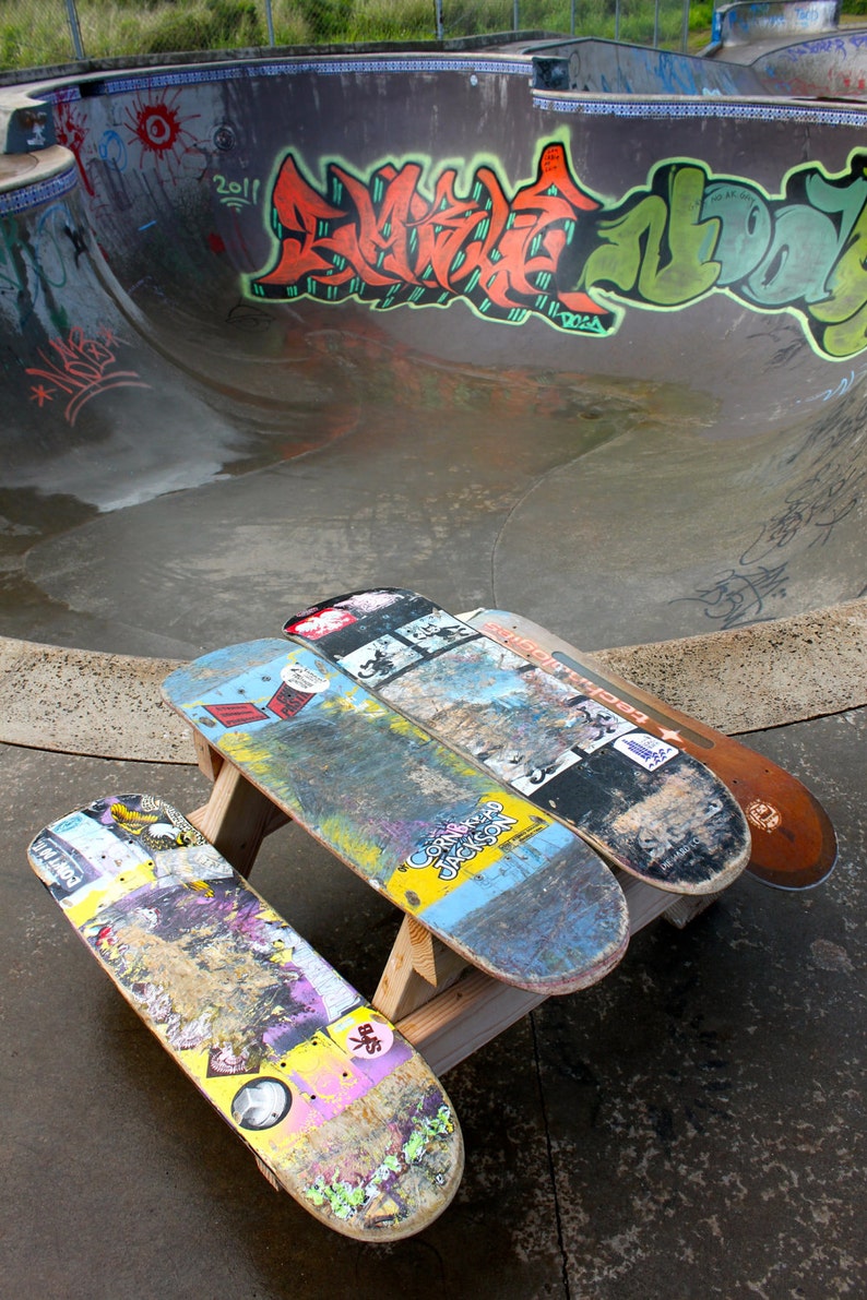 Children's Skateboard Picnic Table PDF image 3