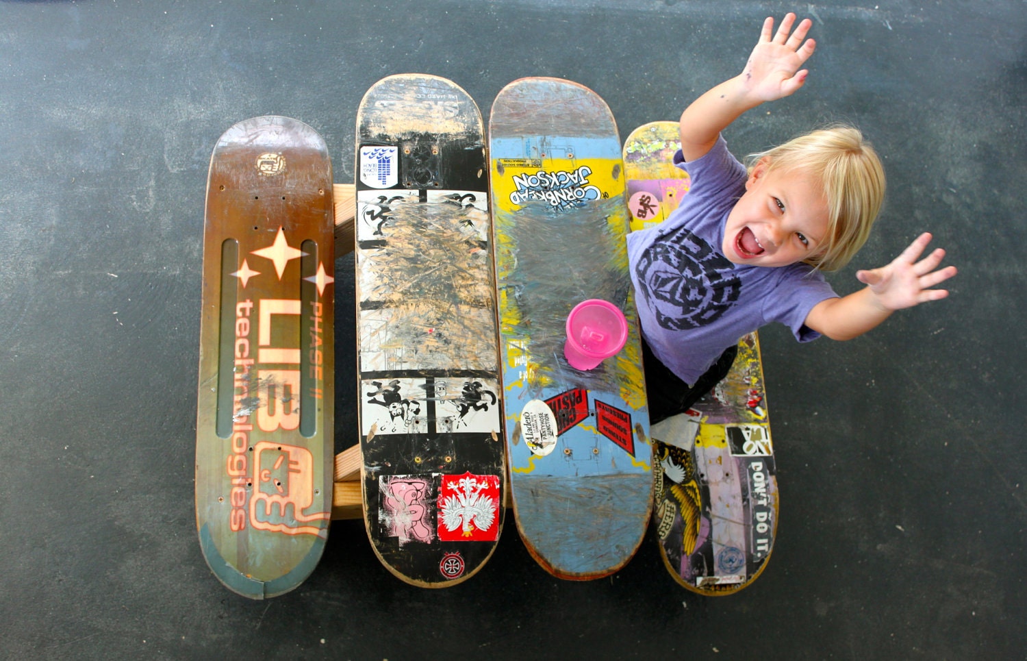 vanavond matras Draak Children's Skateboard Picnic Table PDF - Etsy