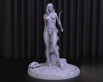 Sexy Woman Figurine - NSFW - Statue | Girl Figure, Iconic and alluring character room decoration