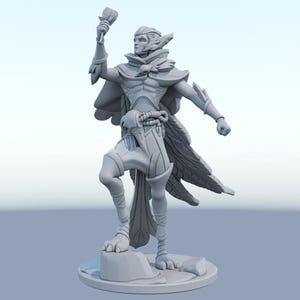 LoL Rakan Figurine Statue – League of Legends Figure | The Charmer, iconic support room decoration
