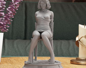Super Spy Figurine Statue – NSFW - The Elite Covert Operative Figure | Expert Spy and Fighter, Heroic Room Decoration