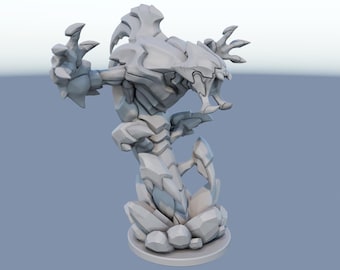 LoL Rek'Sai Figurine Statue – League of Legends Figure | The Void Burrower, iconic creature room decoration