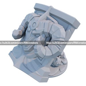 a computer generated image of a large object