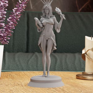 Sexy Girl Figurine - NSFW - Freiheitsstatue | Mädchen Figur, Kultiges Symbol, elegante und verführerische Raumdekoration