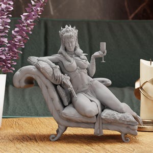 Die Kriegerprinzessin - Figur Statue - NSFW - The Brave Martian Figure | Furchtlose und unnachgiebige, kultige Prinzessinnenzimmer-Dekoration