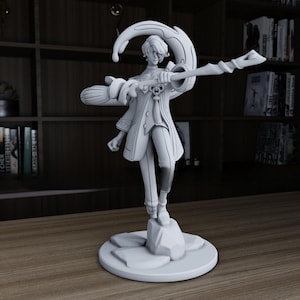 LoL Hwei Figurine Statue - League of Legends Figur | Kultiger Charakter, legendärer Raumschmuck