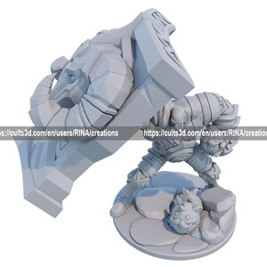 a white model of a robot with a gun