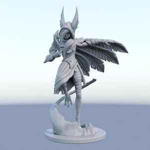 LoL Xayah Figurine Statue – League of Legends Figure | The Rebel, iconic marksman room decoration