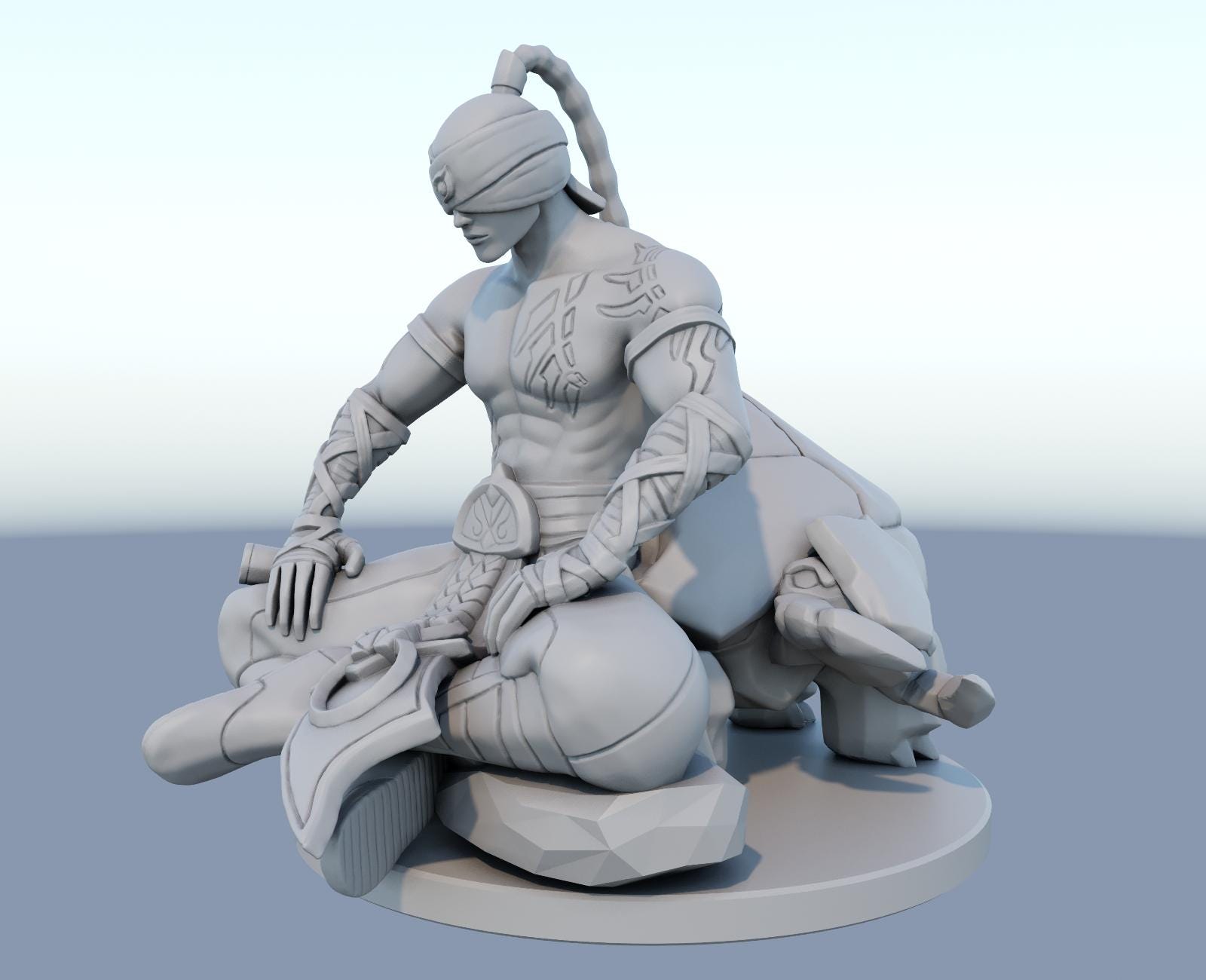 Lee Sin Figure - Etsy