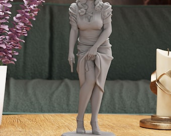 Estatua de Heroína de la Segunda Guerra Mundial: Figura de Agente Secreto / Espía Intrépida y Legado de Coraje, Decoración icónica para Habitaciones