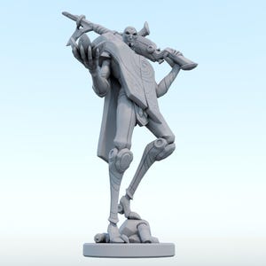 LoL Jhin Figurine Statue – League of Legends Figure | The Virtuoso, iconic marksman room decoration