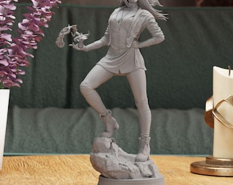 Reality Bender Figurine Statue – The Enchantress of Change Figure | Master of Illusions and Power, Iconic Mystic Heroine Room Decoration
