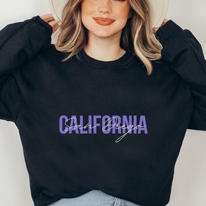 San Diego Sweatshirt California Sweatshirt Beach Vacation Shirts San Diego Travel Oversized SweatshirtCalifornia Hoodie Fall Cozy Gifts