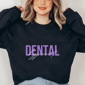 Sweat-shirt d&#39;hygiéniste dentaire Chemises d&#39;hygiéniste dentaire du futur Chemises d&#39;étudiant en médecine dentaire Cadeaux de remise de diplôme d&#39;hygiéniste dentaire pour dentiste hygiéniste