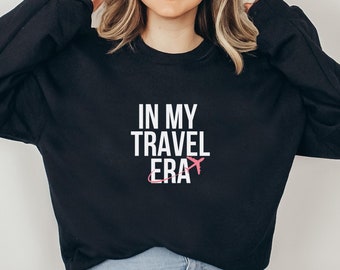 Travel Sweatshirt Cozy Airplane Shirt Matching Family Vacation Shirt Travel Gifts Adventure Shirts Nomad Shirts Wanderlust Shirts Girls Trip