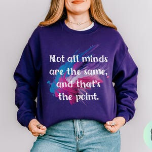 Mental Health Hoodie Sped Teacher Shirt Autism Shirt Neurodiversity Shirt Sped Teacher Shirts Autism Mom Shirts Therapy Shirts Woman Gifts