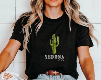 Sedona Shirt Matching Girls Trip Sedona 2025 Shirt Arizona Shirts For Women Sedona Souvenir Travel Shirts Red Rocks Shirt Retreat Shirts