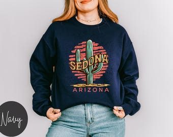 Sedona Shirt Arizona Sweatshirt Seguro Shirt Desert Shirt Sedona Retreat Shirt Red Rocks Arizona Crewneck Sedona Souvenir Gift Sedona Travel