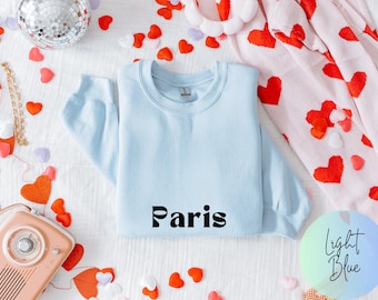 Paris Sweatshirt France Travel Airport Hoodie French Saying Shirts French Teacher Shirts Au Pair Study Abroad Trip Gifts French Aesthetic