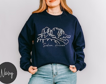 Arizona Shirt Sedona Arizona Sweatshirt For Women Sedona Girls Trip Travel To Sedona Arizona Retreat Sedona Vacation Souvenir Red Rocks Gift