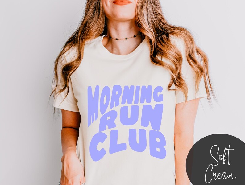 Camisetas del Morning Run Club Camisetas para correr Camisetas unisex del Morning Run Club Camisetas de entrenamiento para maratón Regalos para maratón Camisetas de fitness Regalos deportivos imagen 2