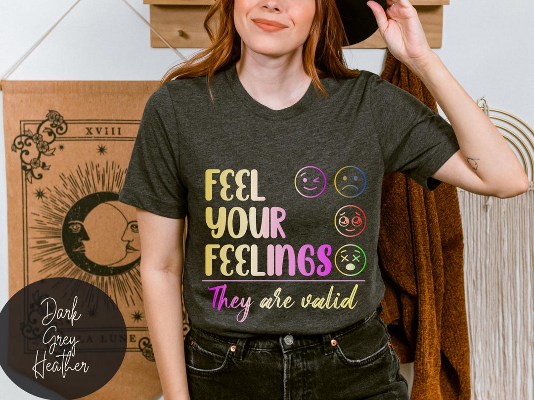 Feel My Words Distressed T-Shirt main image 1