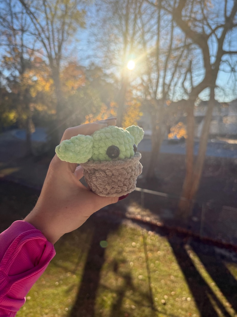 Grogu Baby Yoda Stuffed Plush image 4