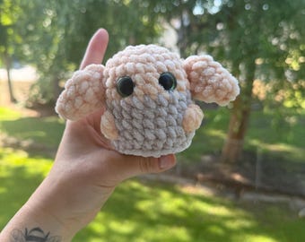 Small House Elf Crochet Stuffed Plushie