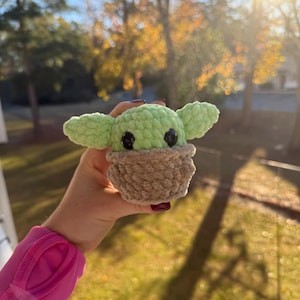 Grogu Baby Yoda Stuffed Plush image 1