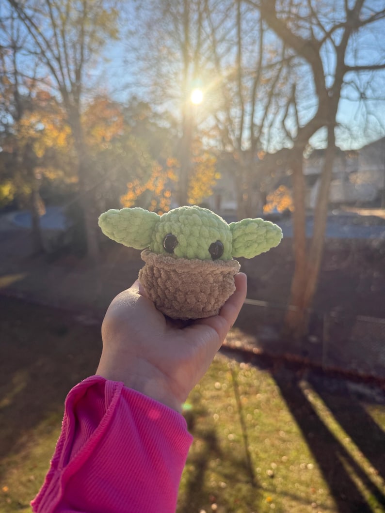 Grogu Baby Yoda Stuffed Plush image 3